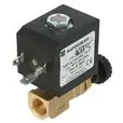 Elektrozawór kątowy 1/4" z regulatorem wydatku przepływu ROTONDI 3067006 oryginalny do wytwornicy pary Rotondi Mini 2, Rotondi Mini 3, Rotondi Mini 45