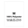 Wszywki surowcowo-ostrzegawcze rozmiar M 100% Polyester 40° duże