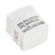 Wszywki surowcowo-ostrzegawcze 65% POLIESTER 35% BAWEŁNA 40° 20 x 22mm