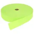 Taśma lamówka dziana 30mm kolor zielony odblask 50mb