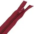 Zamek błyskawiczny #5 nierozdzielczy 14cm kolor bordowy