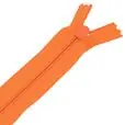 Zamek błyskawiczny #5 nierozdzielczy 14cm kolor pomarańczowy