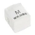 Wszywki przepis prania rozmiar M Pranie 40° 20 x 22mm
