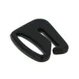 Zaczepy do ramiączek 11mm czarne – 100 szt.