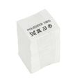 Wszywki surowcowo-ostrzegawcze POLIESTER 100% nie prać 25 x 22mm