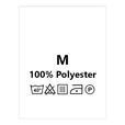 Wszywki surowcowo-ostrzegawcze rozmiar M 100% Polyester 40° duże