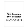 Wszywki surowcowo-ostrzegawcze 50% Bawełna 50% Poliester 40° 20 x 22mm