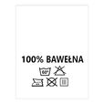 Wszywki surowcowo-ostrzegawcze 100% BAWEŁNA 60° 20 x 22mm