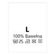 Wszywki surowcowo-ostrzegawcze rozmiar L 100% Bawełna 60°