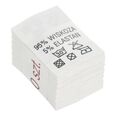 Wszywki surowcowo-ostrzegawcze 95% WISKOZA 5% ELASTAN 30° 20 x 28mm