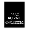 Wszywki przepis prania Prać ręcznie 30°