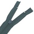 Zamek błyskawiczny #5 nierozdzielczy 12cm kolor szary