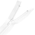 Zamek błyskawiczny #5 nierozdzielczy 14cm kolor biały