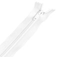 Zamek błyskawiczny #5 nierozdzielczy 14cm kolor biały