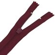 Zamek błyskawiczny #5 nierozdzielczy 14cm kolor bordowy