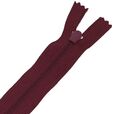Zamek błyskawiczny #5 nierozdzielczy 14cm kolor bordowy