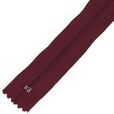 Zamek błyskawiczny #5 nierozdzielczy 14cm kolor bordowy