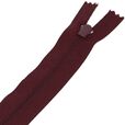 Zamek błyskawiczny #5 nierozdzielczy 14cm kolor bordowy