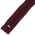 Zamek błyskawiczny #5 nierozdzielczy 14cm kolor bordowy