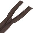 Zamek błyskawiczny #5 nierozdzielczy 14cm kolor brązowy