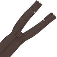 Zamek błyskawiczny #5 nierozdzielczy 14cm kolor brązowy