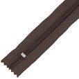 Zamek błyskawiczny #5 nierozdzielczy 14cm kolor brązowy