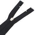 Zamek błyskawiczny #5 nierozdzielczy ozdobny 16cm kolor czarny
