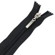 Zamek błyskawiczny #5 nierozdzielczy ozdobny 16cm kolor czarny
