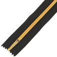 Zamek błyskawiczny #5 nierozdzielczy ozdobny 16cm kolor czarny