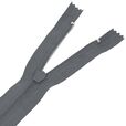 Zamek błyskawiczny #5 nierozdzielczy 16cm kolor szary ciemny