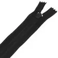Zamek błyskawiczny #5 nierozdzielczy 25cm kolor czarny