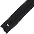 Zamek błyskawiczny #5 nierozdzielczy ozdobny 35cm kolor czarny