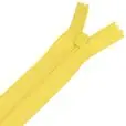 Zamek błyskawiczny #5 nierozdzielczy 25cm kolor żółty