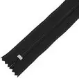 Zamek błyskawiczny #5 nierozdzielczy 25cm kolor czarny