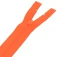 Zamek błyskawiczny #5 nierozdzielczy 16cm kolor pomarańczowy