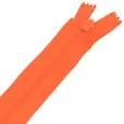 Zamek błyskawiczny #5 nierozdzielczy 16cm kolor pomarańczowy