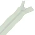 Zamek błyskawiczny #5 nierozdzielczy 20cm kolor szary jasny