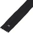 Zamek błyskawiczny #5 nierozdzielczy ozdobny 35cm kolor czarny
