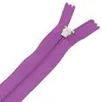 Zamek błyskawiczny #5 nierozdzielczy 18cm kolor fioletowy