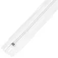 Zamek błyskawiczny #5 nierozdzielczy 25cm kolor biały