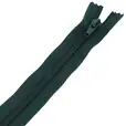 Zamek błyskawiczny #5 nierozdzielczy 25cm kolor zielony