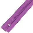 Zamek błyskawiczny #5 nierozdzielczy 18cm kolor fioletowy