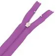 Zamek błyskawiczny #5 nierozdzielczy 18cm kolor fioletowy