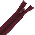 Zamek błyskawiczny #5 nierozdzielczy 20cm kolor bordowy