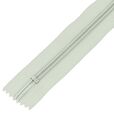 Zamek błyskawiczny #5 nierozdzielczy 35cm kolor szary jasny