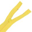 Zamek błyskawiczny #5 nierozdzielczy 18cm kolor żółty