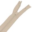 Zamek błyskawiczny #5 nierozdzielczy 16cm kolor beżowy ciemny