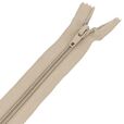Zamek błyskawiczny #5 nierozdzielczy 16cm kolor beżowy ciemny