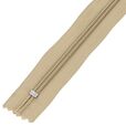 Zamek błyskawiczny #5 nierozdzielczy 18cm kolor beżowy