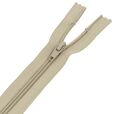 Zamek błyskawiczny #5 nierozdzielczy 35cm kolor beżowy